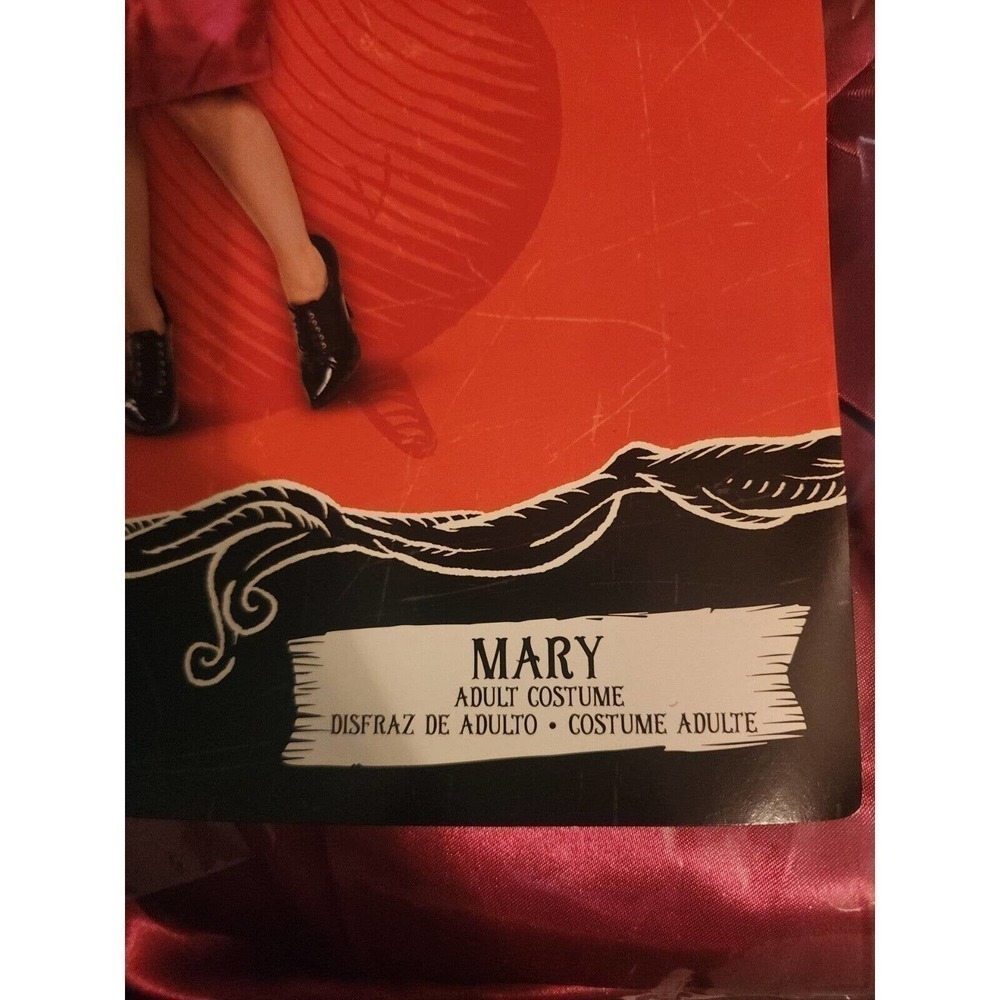 New Disney Hocus Pocus Mary Classic Adult Costume Size Medium 8/10 - Picture 6 of 12